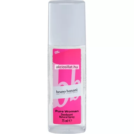 Bruno Banani Pure Woman deodorant natural spray 75ml