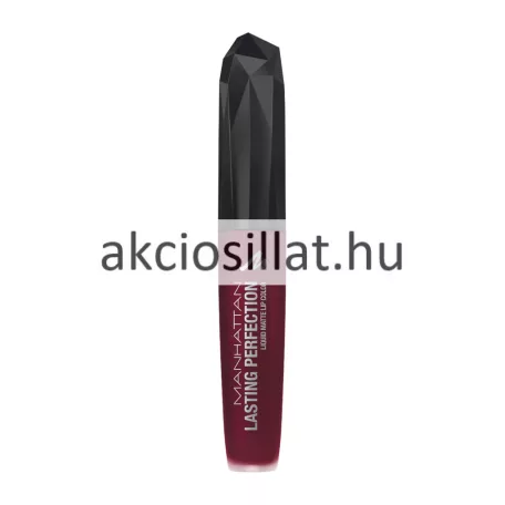 Manhattan Lasting Perfection 600 Statue of Burgundy Folyékony Matt Ajakrúzs 5,5ml
