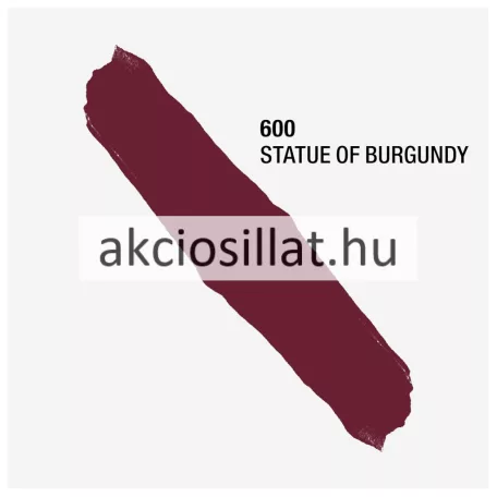 Manhattan Lasting Perfection 600 Statue of Burgundy Folyékony Matt Ajakrúzs 5,5ml