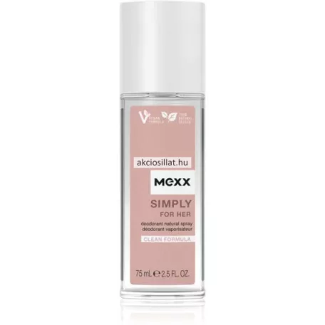 Mexx Simply For Her Deo Natural Spray 75ml