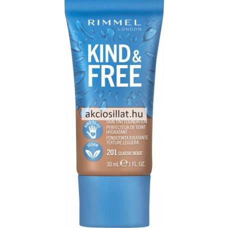 Rimmel London Kind & Free Alapozó 201 Classic Beige 30ml