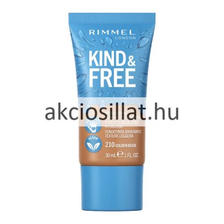 Rimmel London Kind & Free Alapozó 210 Golden Beige 30ml