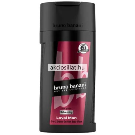 Bruno Banani Loyal Man 3in1 tusfürdő 250ml