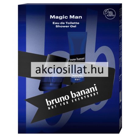 Bruno Banani Magic Man ajándékcsomag (30ml edt + 50ml tusfürdő)