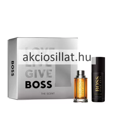 Hugo Boss The Scent ajándékcsomag ( EDT 50ml + Dezodor 150ml )