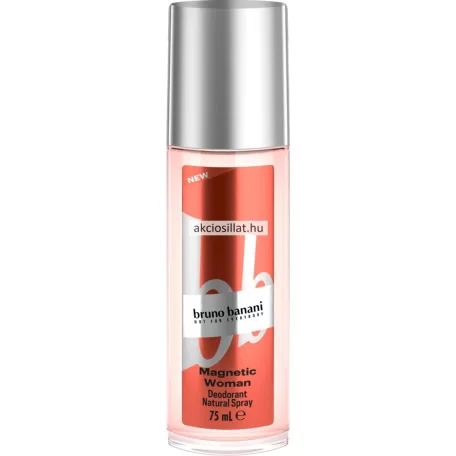 Bruno Banani Magnetic Woman deodorant natural spray 75ml