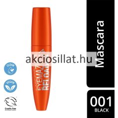   Manhattan Eyemazing Reloaded Szempillaspirál No. 001 fekete 12 ml