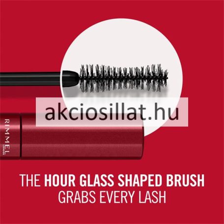Rimmel London Wonder Volume Thrill Seeker Szempillaspirál 001 Extreme Black 8ml