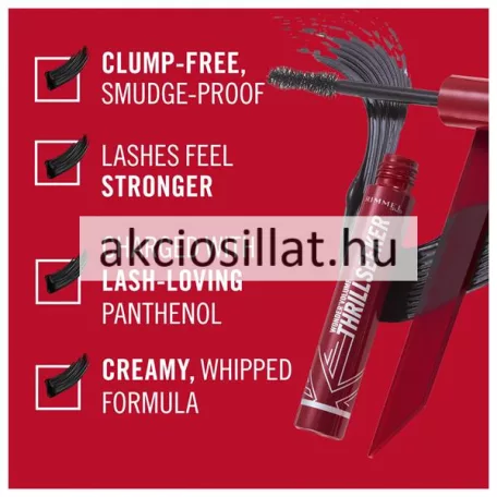 Rimmel London Wonder Volume Thrill Seeker Szempillaspirál 002 Black Brown 8ml
