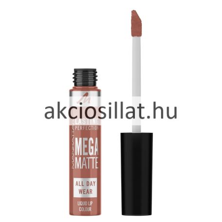 Manhattan Lasting Perfection Mega Matte 700 Noho Mocha Folyékony Ajakrúzs 7,4ml