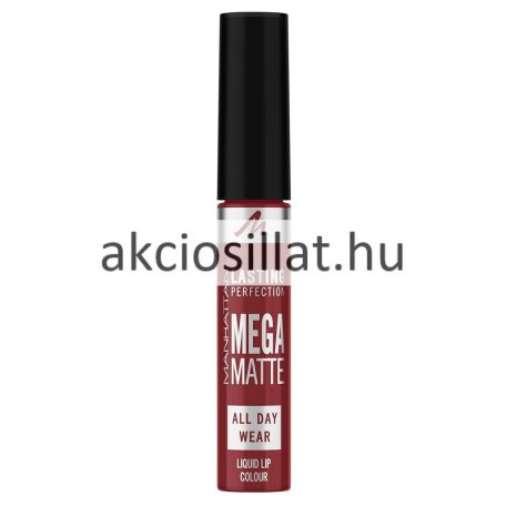 Manhattan Lasting Perfection Mega Matte 930 Ruby Passion Folyékony Ajakrúzs 7,4ml