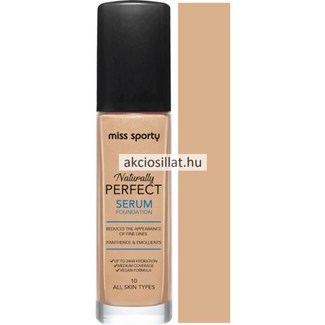 Miss Sporty Naturally Perfect Serum Foundation 10 Szérum Alapozó 30ml