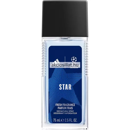 Adidas UEFA Champions League Star deo natural spray 75ml