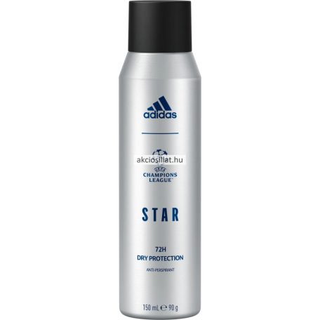 Adidas UEFA Champions League Star 72H dezodor 150ml