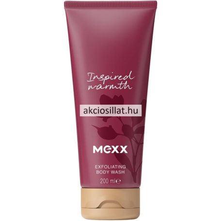 Mexx Inspired Warmth Exfoliating Body Wash hámlasztó tusfürdő 200ml
