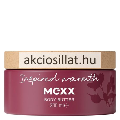 Mexx Inspired Warmth Body Butter Testápoló Testvaj 200ml