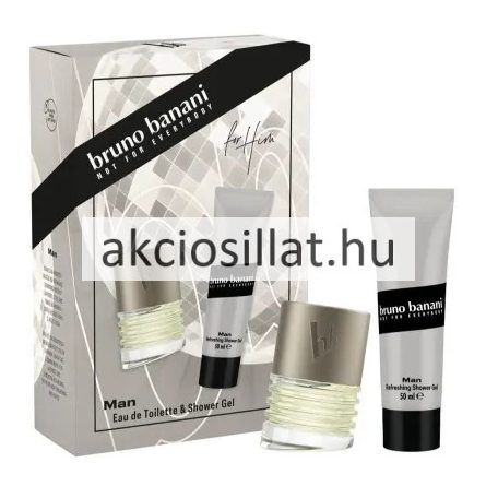 Bruno Banani Man ajándékcsomag (30ml edt + 50ml tusfürdő)