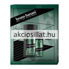  Bruno Banani Made For Men ajándékcsomag ( 250ml tusfürdő + 150ml dezodor )