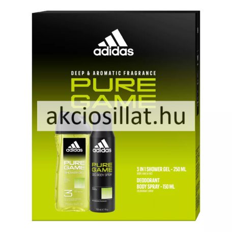 Adidas Pure Game ajandékcsomag