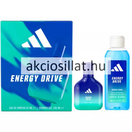 Adidas Vibes Energy Drive ajándékcsomag (edp 50ml + tusfürdő 100ml)