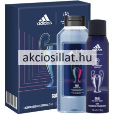   Adidas UEFA Champions League Goal ajándékcsomag ( Dezodor 150ml + Tusfürdő 250ml )