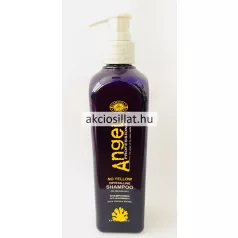 Angel No Yellow 250ml-es kristályos hamvasító sampon sötétlila pumpás flakonban