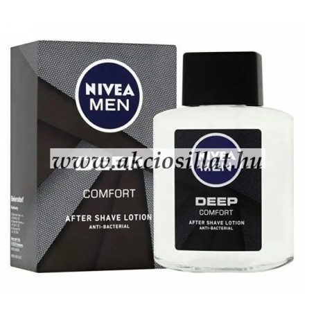 Nivea Men Deep Comfort After Shave Lotion Antibacterial 100ml