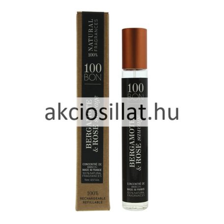 100BON Bergamott & Rose sauvage EDC Teszter 15ml