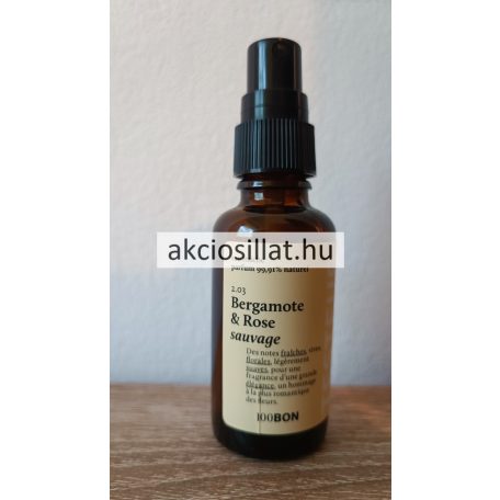 100BON Bergamott & Rose sauvage EDC Teszter 30ml