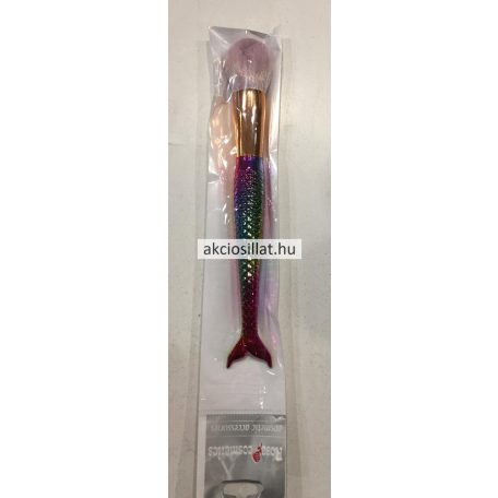 Rose Cosmetics Szivárványos sellő smink púder ecset nagy