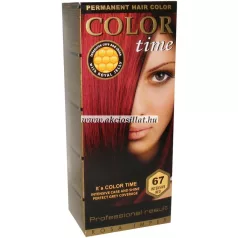 Color Time hajfesték élénkvörös 67