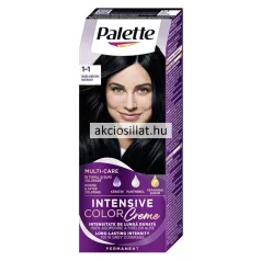   Schwarzkopf Palette Intensive Color Creme 1-1 (C1) Zafírfekete krémhajfesték