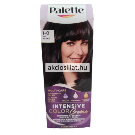 Schwarzkopf Palette Intensive Color Creme N1 Intenzív Fekete krémhajfesték