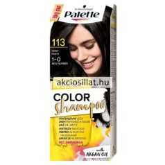   Schwarzkopf Palette Color Shampoo hajszínező 113 fekete 1-0