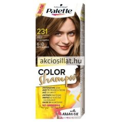   Schwarzkopf Palette Color Shampoo hajszínező 231 világos barna 6-0