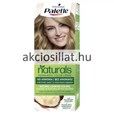 Schwarzkopf Palette Permanent Naturals Color Creme ápoló krémhajfesték 300 világosszőke 8-0