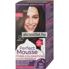 Schwarzkopf Perfect Mousse hajfesték 400 Jeges Espresso