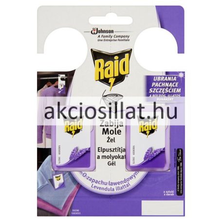 Raid illatosított tasakok levendula illattal 18db