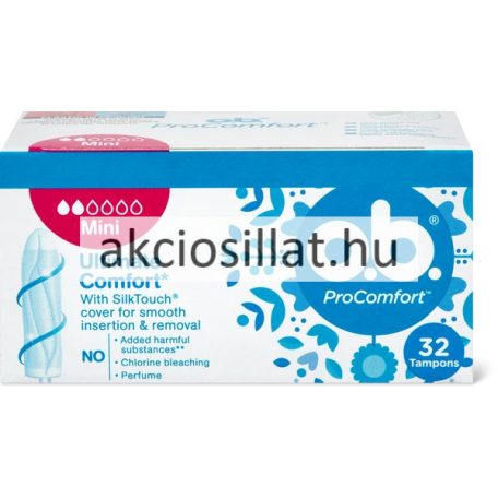 O.b. ProComfort Mini Tampon 32db