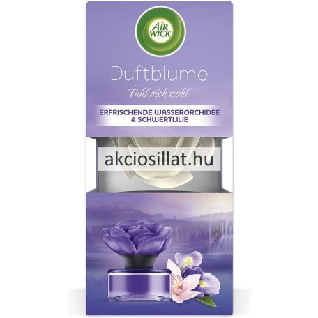 Air Wick Duftblume frissítő vízi orchidea és kardvirág illatosító 90ml