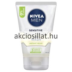 Nivea Men Sensitive Face Wash arctisztító gél 100ml