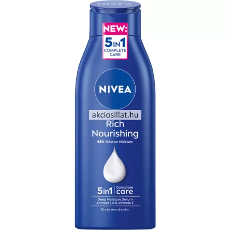 Nivea Rich Nourishing 48H Deep Moisture Serum Testápoló 400ml