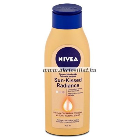 Nivea Sun Kissed Radiance Önbarnító testápoló 400ml