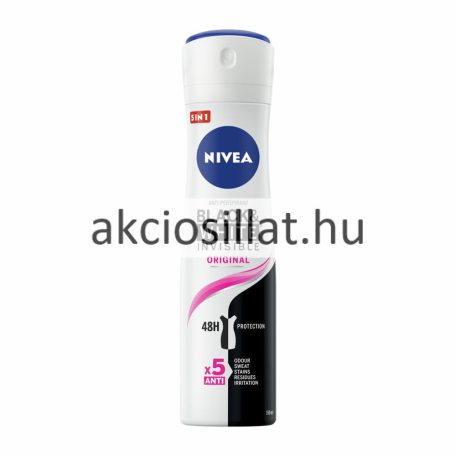 Nivea Black & White Invisible Original 48H Dezodor 150ml