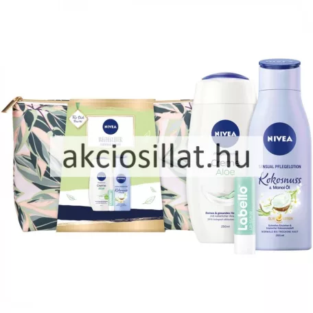 Nivea neszeszer ajándékcsomag (tus+testápoló+labello) 