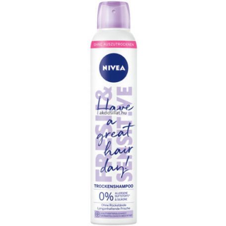 Nivea Fresh Revive szárazsampon 200ml