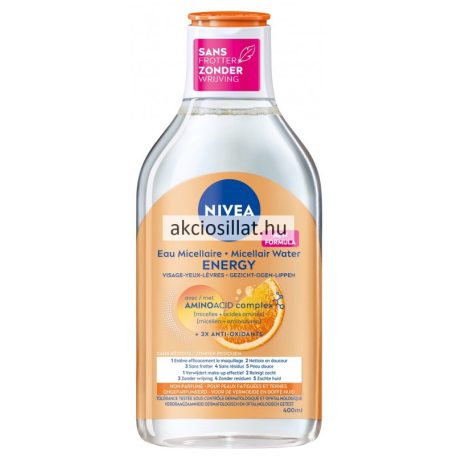 Nivea Energy micellás víz 400ml