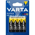 Varta AA Super Heavy Duty Alkaline ceruza elem 4db