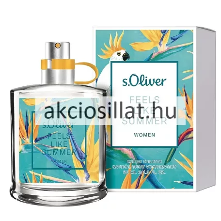 S.Oliver Feels Like Summer EDT 30ml 2023 Női parfüm