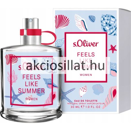 S.Oliver Feels Like Summer EDT 30ml Női parfüm